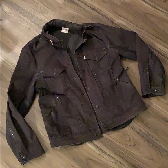 levi's commuter jacket black